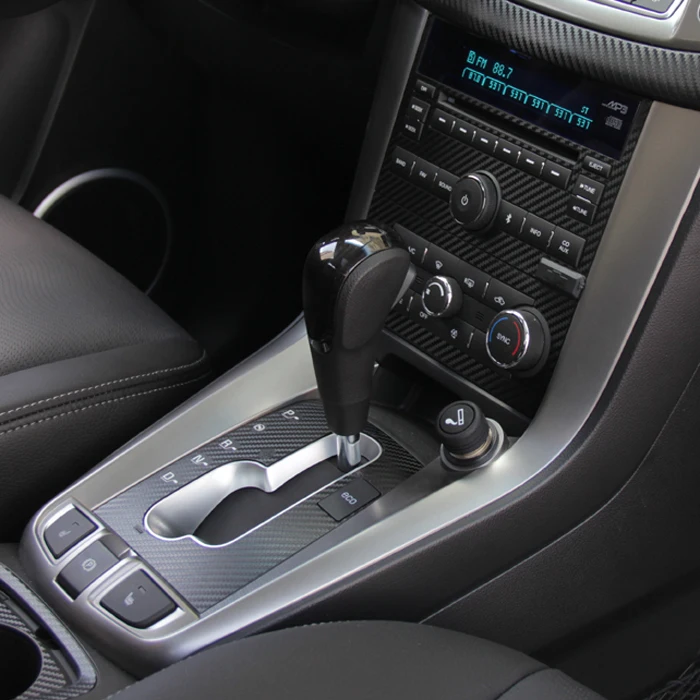 Car-Styling Teeze Car Interior Center Console Color Change Carbon Fiber Molding Sticker Decals For Chevrolet Captiva | Автомобили и