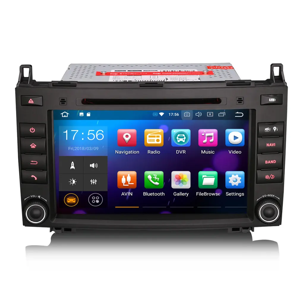 8 &quotAndroid 9 0 OS автомобильный DVD Мультимедиа gps радио для Mercedes Benz A Class W169 2005 2012 B W245