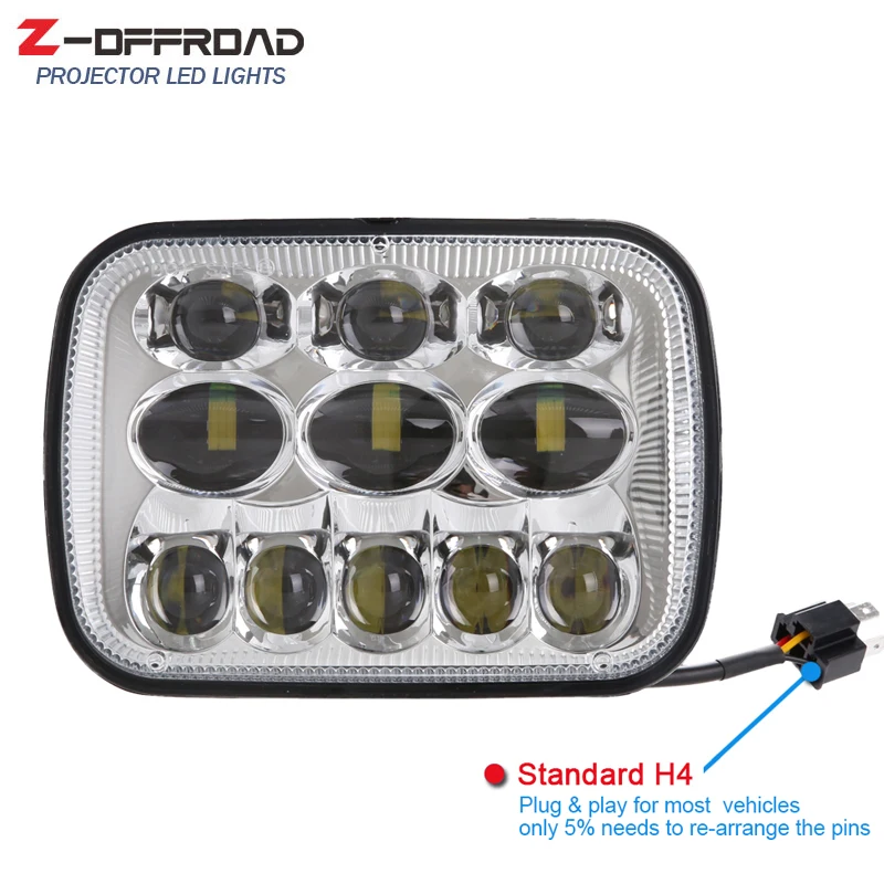 DOT EMARK 5x7Inch фары для грузовика LED Chevrolet Express 3500 1500 Astro 6x7 светодиодные фары|led truck|chevrolet