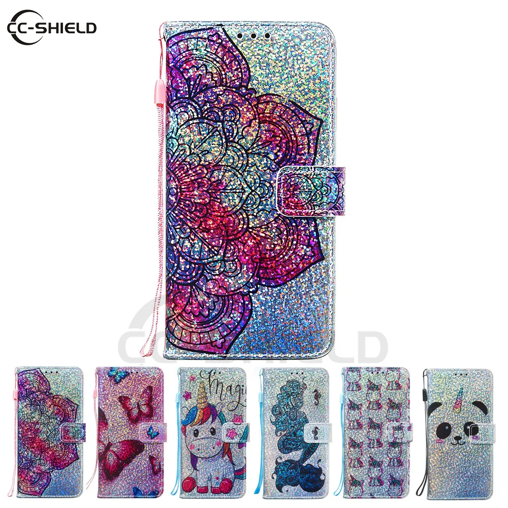 Чехол для Huawei P30 P 30 Pro Lite мерцающий кожаный чехол телефона P30Pro P30Lite сумка