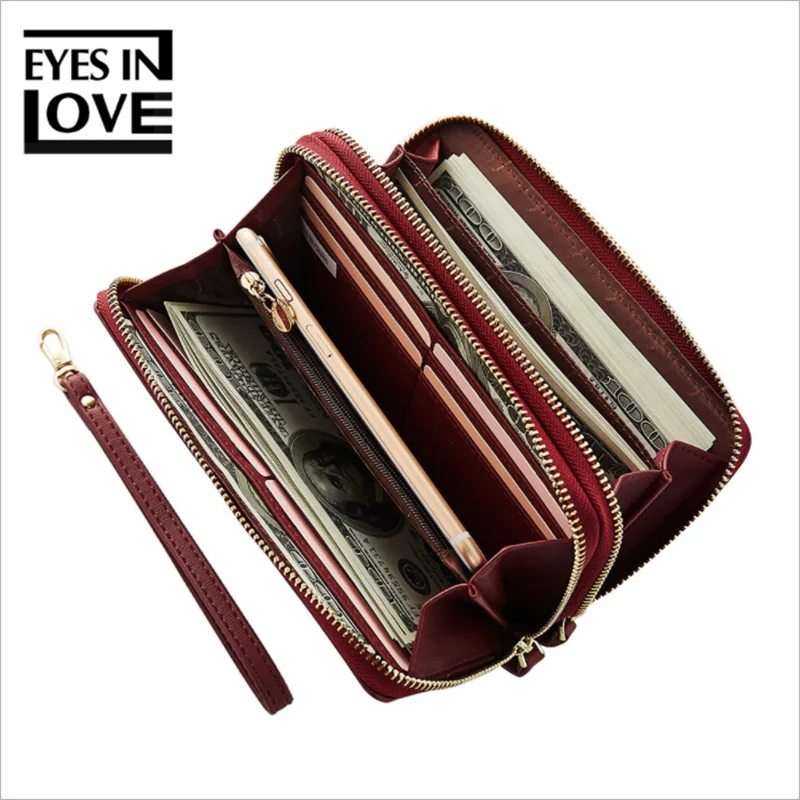Кошелек Eyes In Love Женский кожаный вместительный стандартный|Женские кошельки| |
