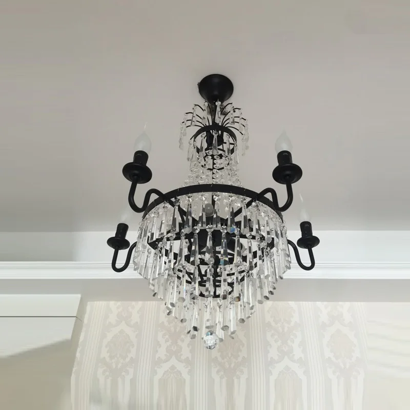 Современная Люстра для гостиной столовой в американском стиле ретро ресторан