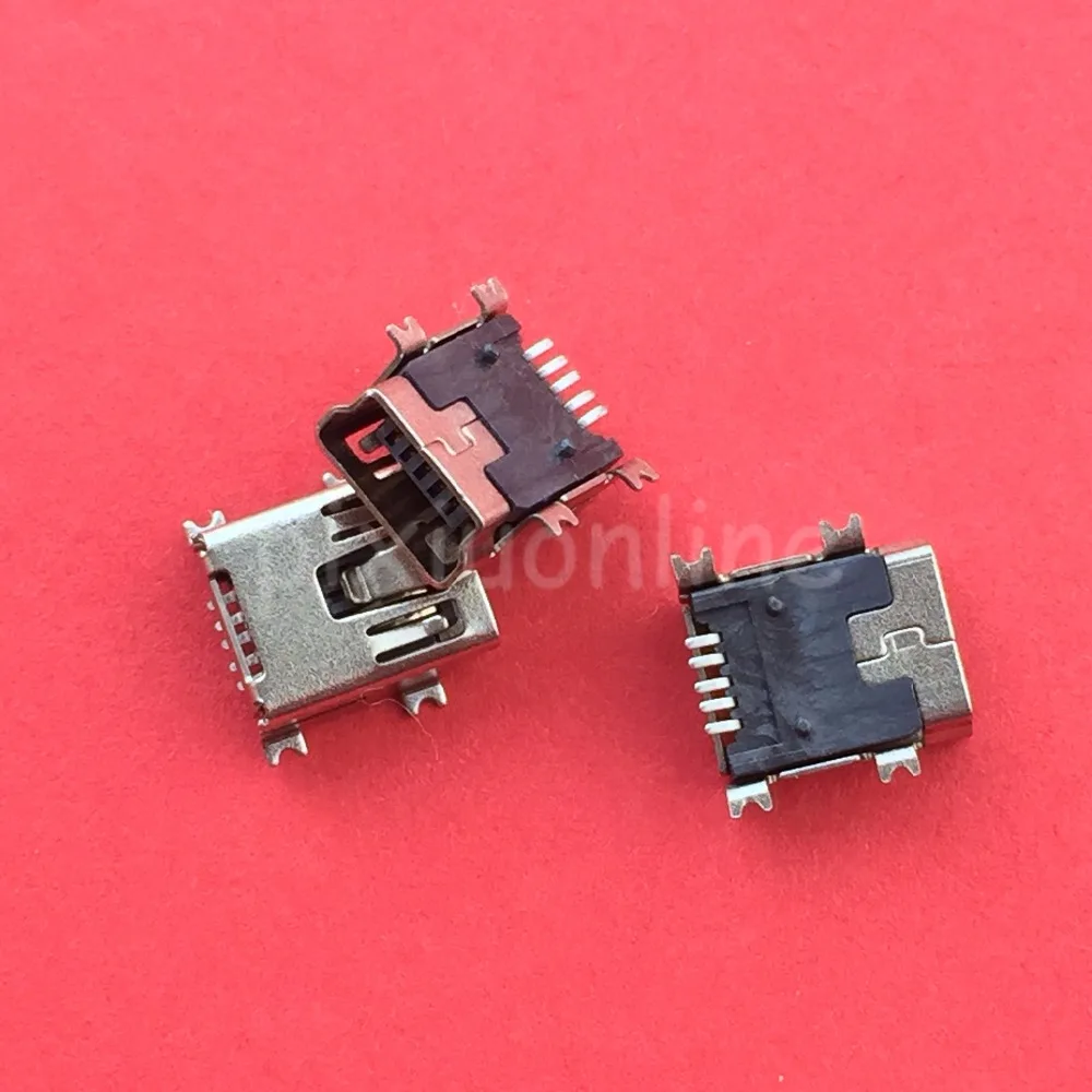 Мини USB 5pin гнездовой разъем G34Y 10 шт. 4 фута для зарядки хвоста мобильный телефон