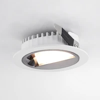 scon led 5w9w polarized light wall washing embedded ceiling downlight museum specialty store hotel commercial indoor lighting