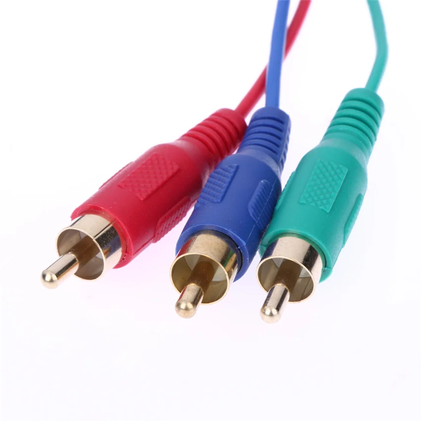Новый 1 5 м футов VGA к ТВ 3 RCA компонентный av адаптер кабель для ПК ноутбука|vga to tv|vga