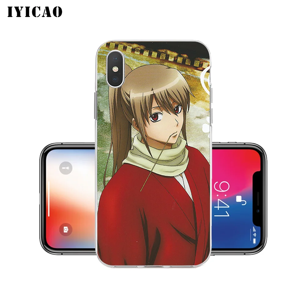 Мягкий силиконовый чехол IYICAO для iPhone X XR XS MAX 6 6s 7 8 Plus 5 SE ТПУ|Чехлы-накладки| |