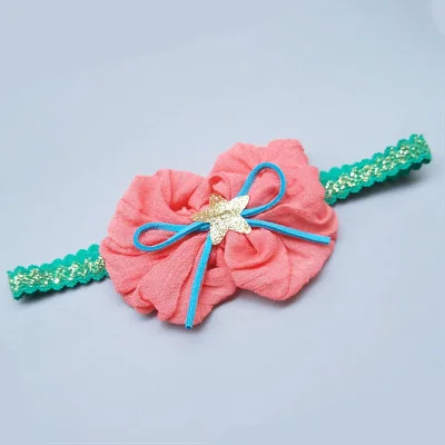 03 Orange Pink Новинка года; Брендовая детская повязка на голову для новорожденных; повязка на голову для маленьких девочек и мальчиков; однотонная мягкая лента для волос с узлом в виде тюрбана; подарок на день рождения ребенка - Цвет: 03 Orange Pink