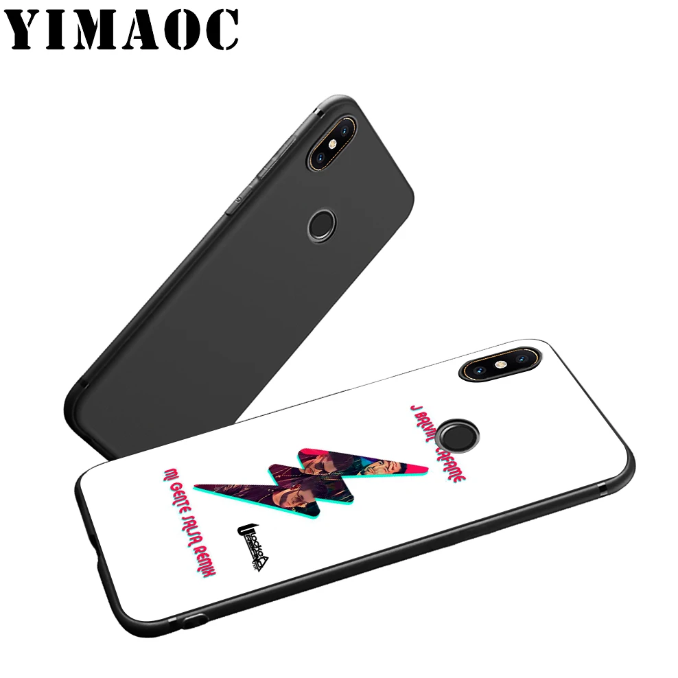 YIMAOC J Balvin Hip Hop Soft Silicone Case for Xiaomi Redmi Note 9 Mi 8 Se 7 6 6A A1 A2 4X 4A 5A 5 MAX 3 MiA1 |