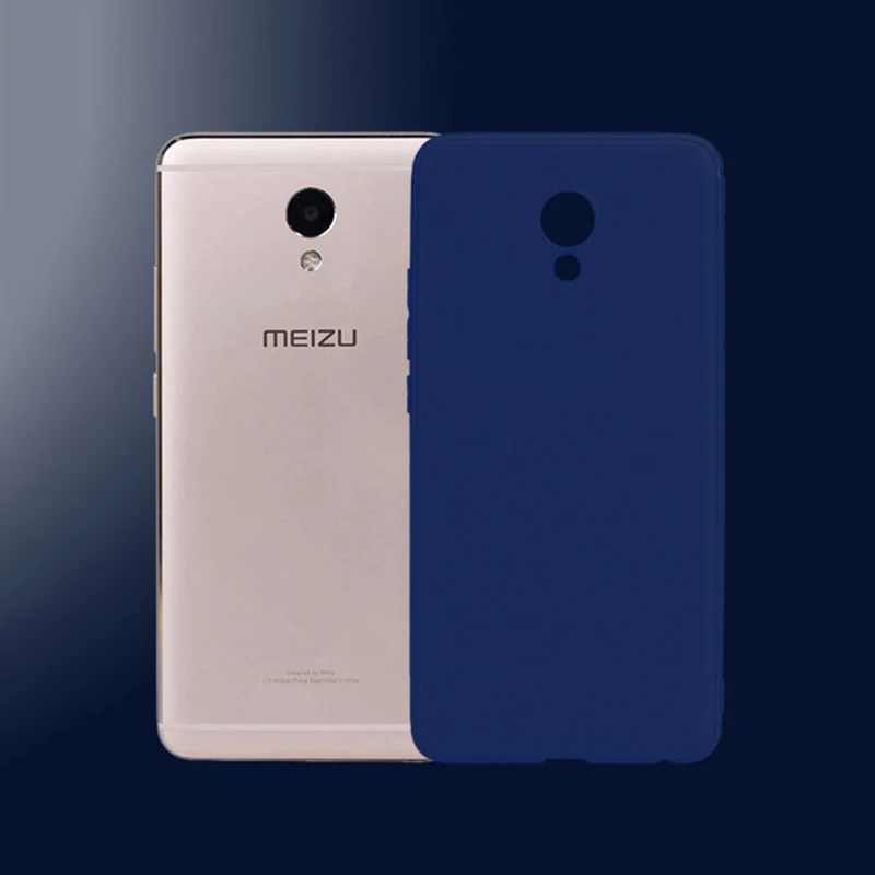 ультра тонкий Мягкий силиконовый чехол на meizu Pro 6 чехлы силикон штейн матовый