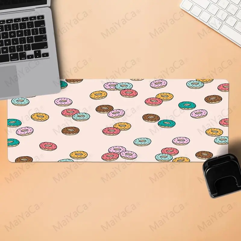 

MaiYaCa New Design Doughnut Rubber PC Computer Gamer Mousepad Desk Mat Locking Edge for CS GO LOL Dota
