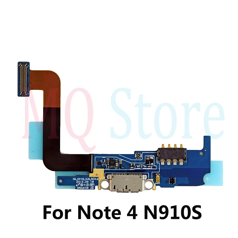 Для Samsung Galaxy Note 4 N9100 N910A N910F N910G N910P N910S N910T N910V N9109W USB порт разъем док-станция для