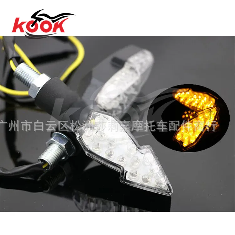 Универсальный аксессуар для мотоцикла светодиодный индикатор поворота honda suzuki