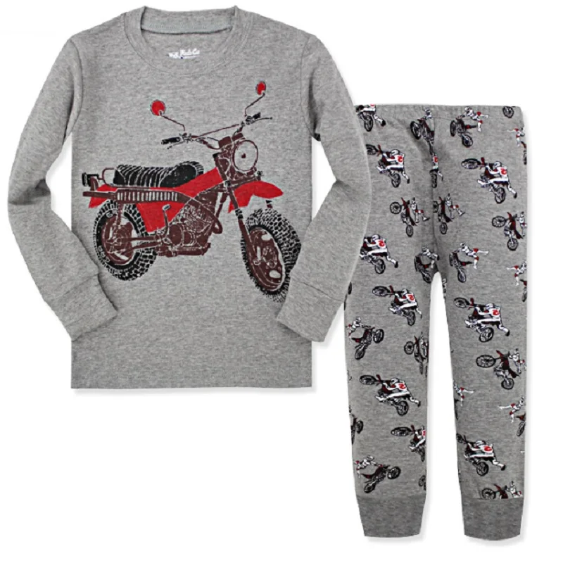 Детская Пижама для мальчиков с надписью I Love Dad полосатые штаны 2018|kids pyjamas|boys