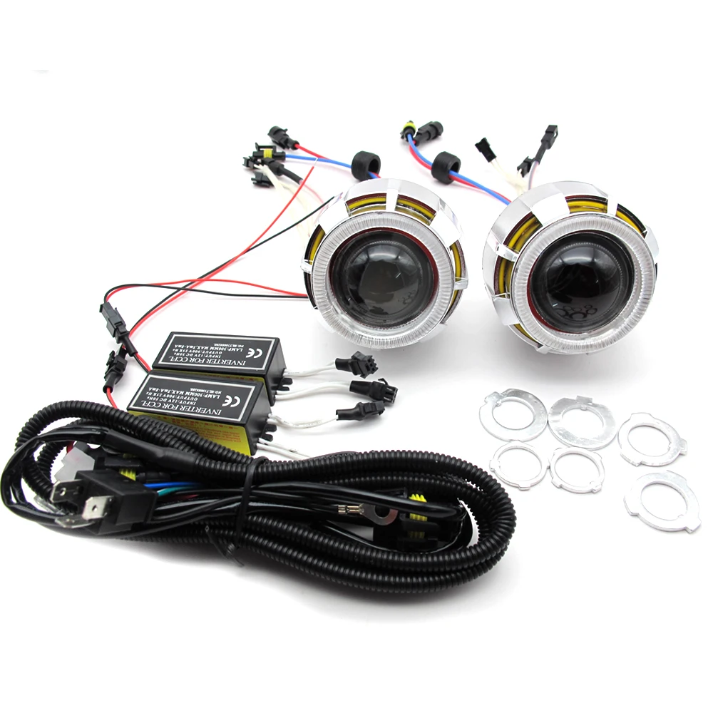 Taochis 2 5 дюймов Биксеноновые Hid фары проектор объектив без потерь установка