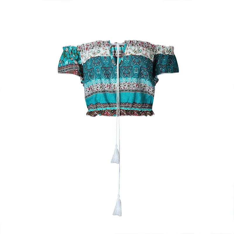 Женское платье с вырезом лодочкой Boho асимметричный костюм из двух предметов