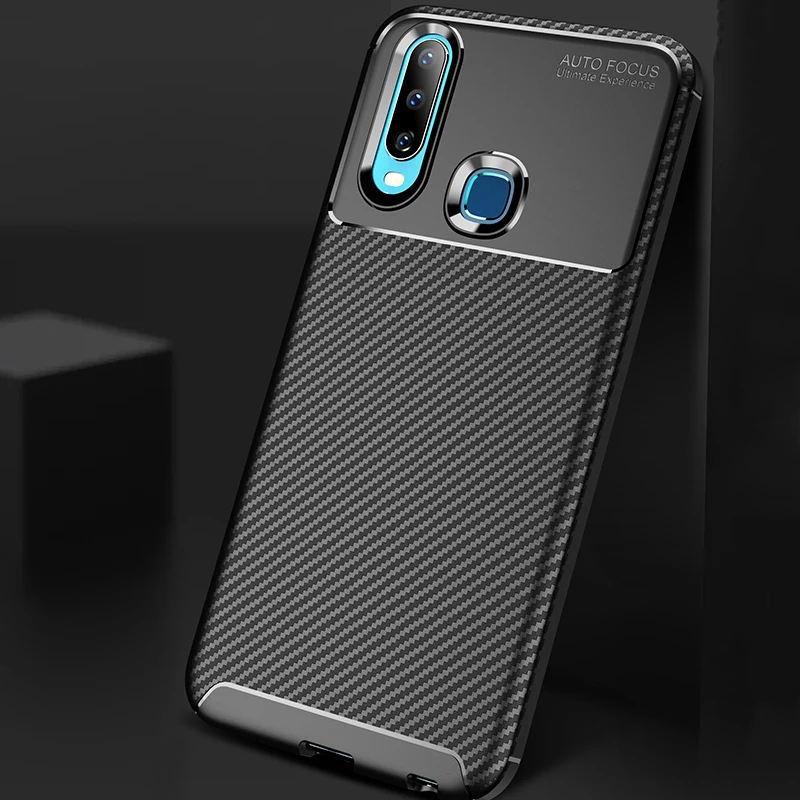 Чехол для VIVO Y17 Y3 чехол 1902 роскошный Ударопрочный Мягкий силиконовый из ТПУ