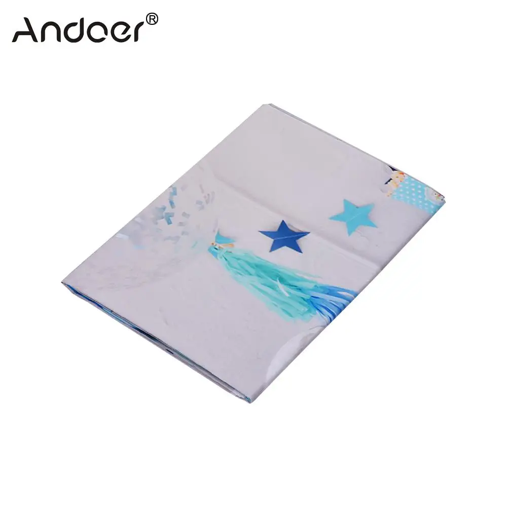 Andoer 2 1*1 5 м/7*5 футов фон для первого дня рождения воздушный шар торт фотография