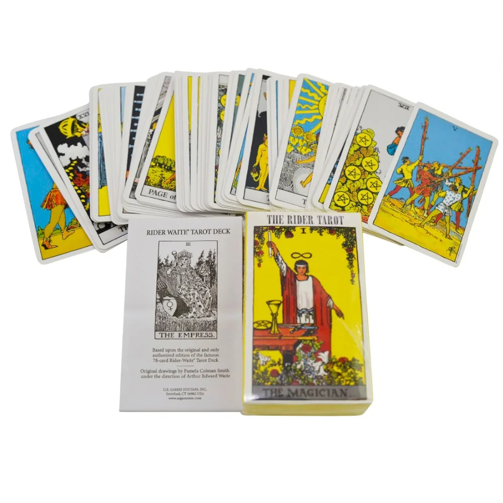 Карты Таро Новинка Мистик Tarot палубная карта s английская версия волшебник