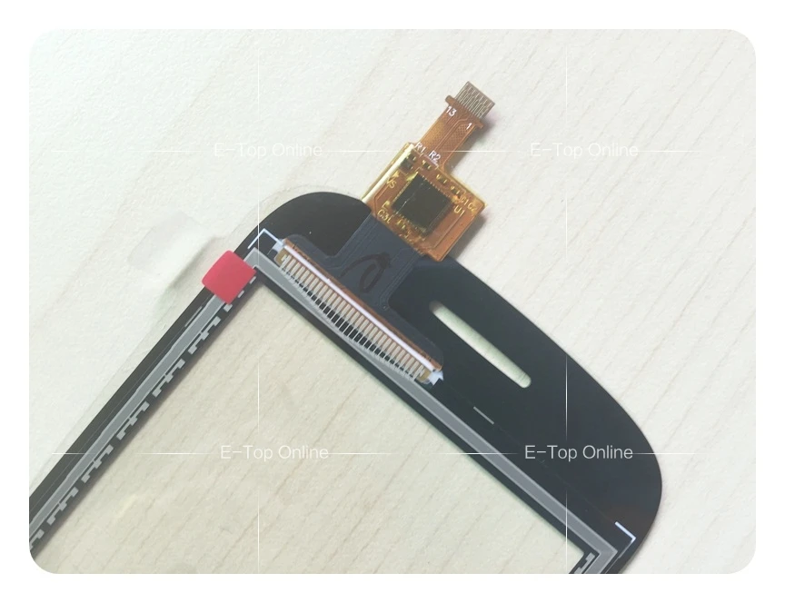 Black/White Touch Screen Digitizer For Alcatel One POP C1 OT4015 4015 Sensor | Мобильные телефоны и аксессуары