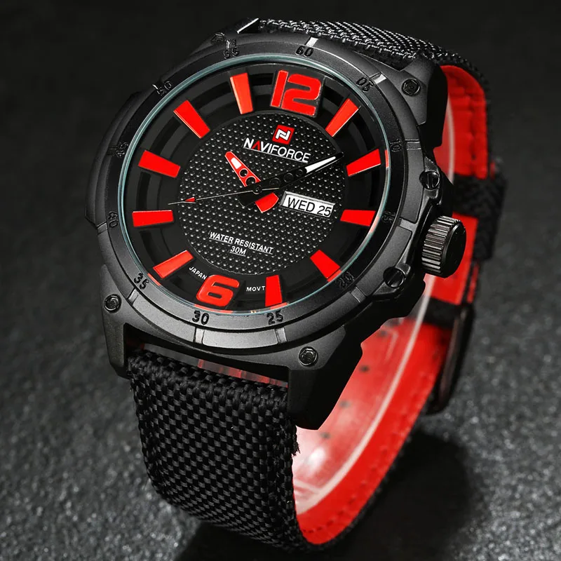 2016 Топ люксовый бренд мужские модные спортивные часы кварцевые с датой армейские