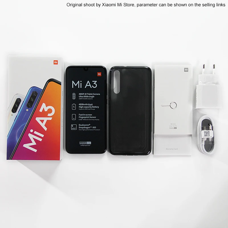 Смартфон Xiaomi Mi A3 4+64 ГБ (глобальная версия)| |