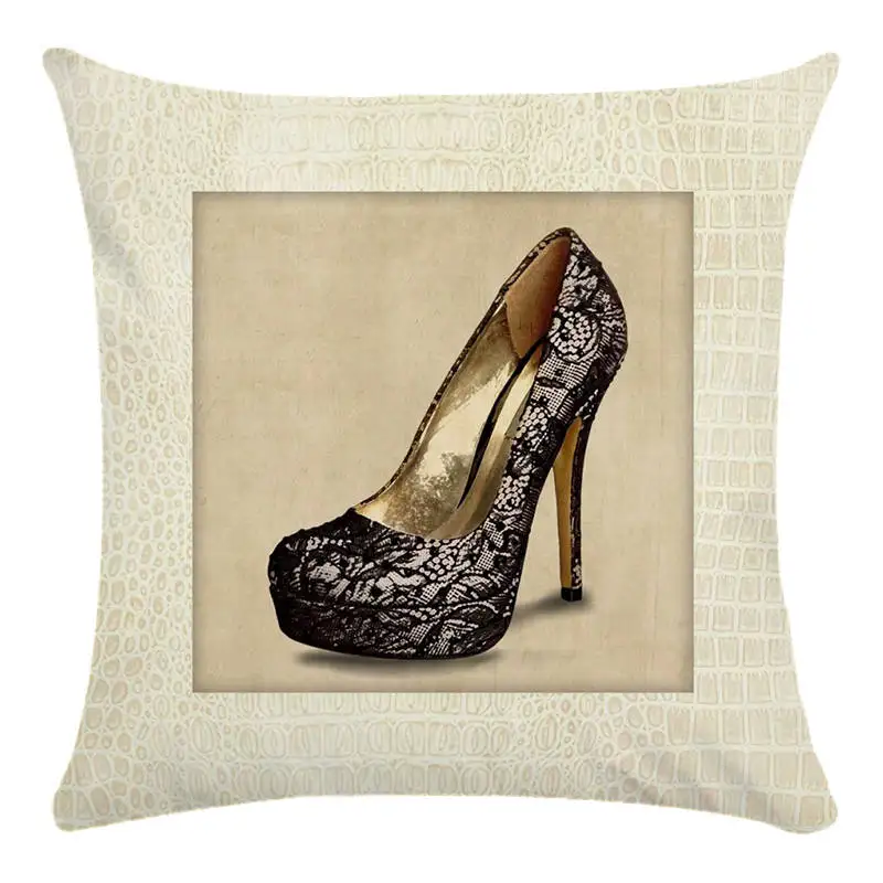 Модные Классические Чехлы для диванов Декоративные чехлы подушек обувь на
