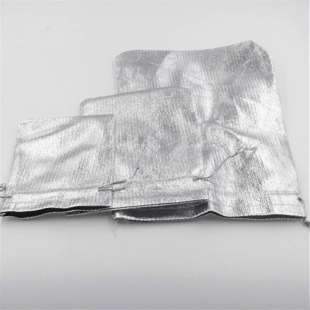 10 шт. мешочки из органзы с металлической фольгой|Подарочные сумки и упаковка| |