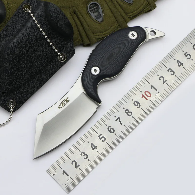 Тактический туристический нож для выживания Охота неподвижного ножа D2 лезвием