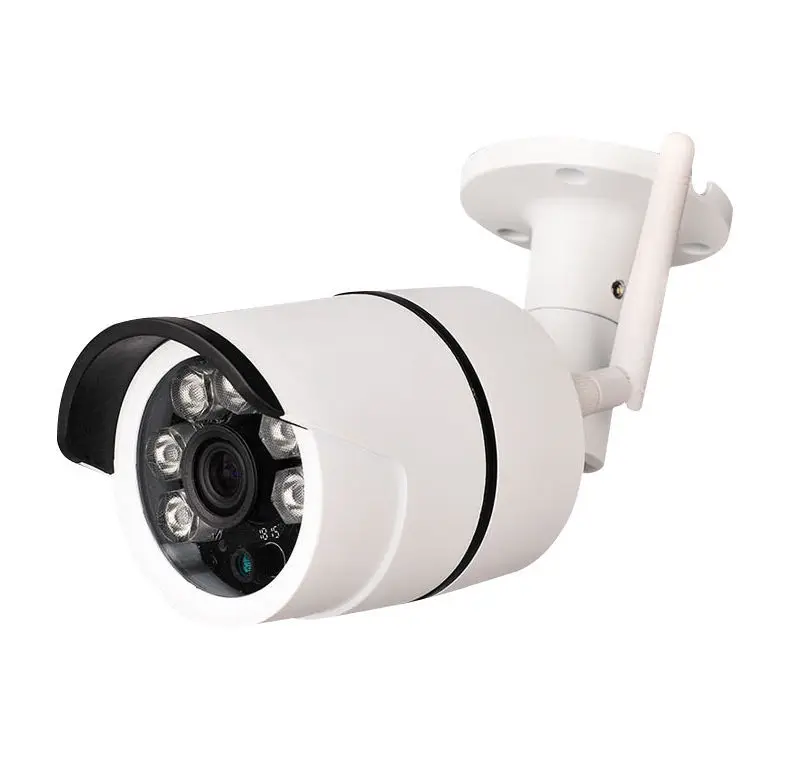 Наружная Водонепроницаемая цилиндрическая IP камера видеонаблюдения с Wi Fi