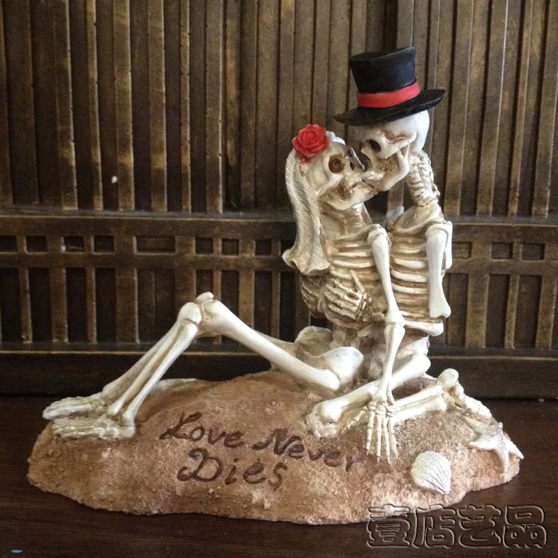 Творческий Polizesin украшения дома пляжные череп невесты Труп на