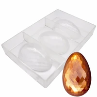 goldbaking fancy eggs easter chocolate candy mold diamond egg polycarbonate mold