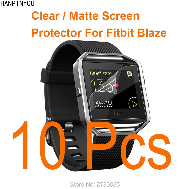 10 шт./лот для Fitbit Blaze SmartWatch HD Прозрачная/Антибликовая матовая защитная пленка