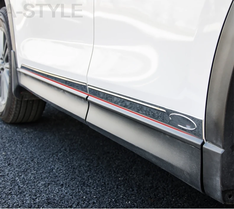 Резиновое украшение защитные полоски для бампера боковая дверь против трения Mazda