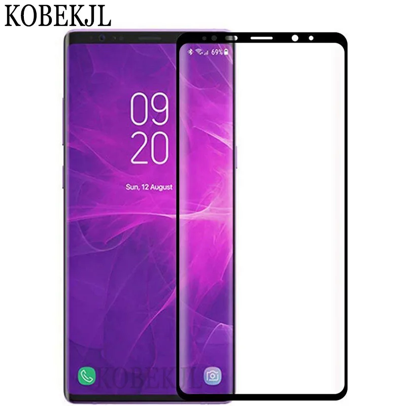 3D закаленное стекло для Samsung Galaxy Note 9 Защита экрана Note9 N960F N960 SM полное