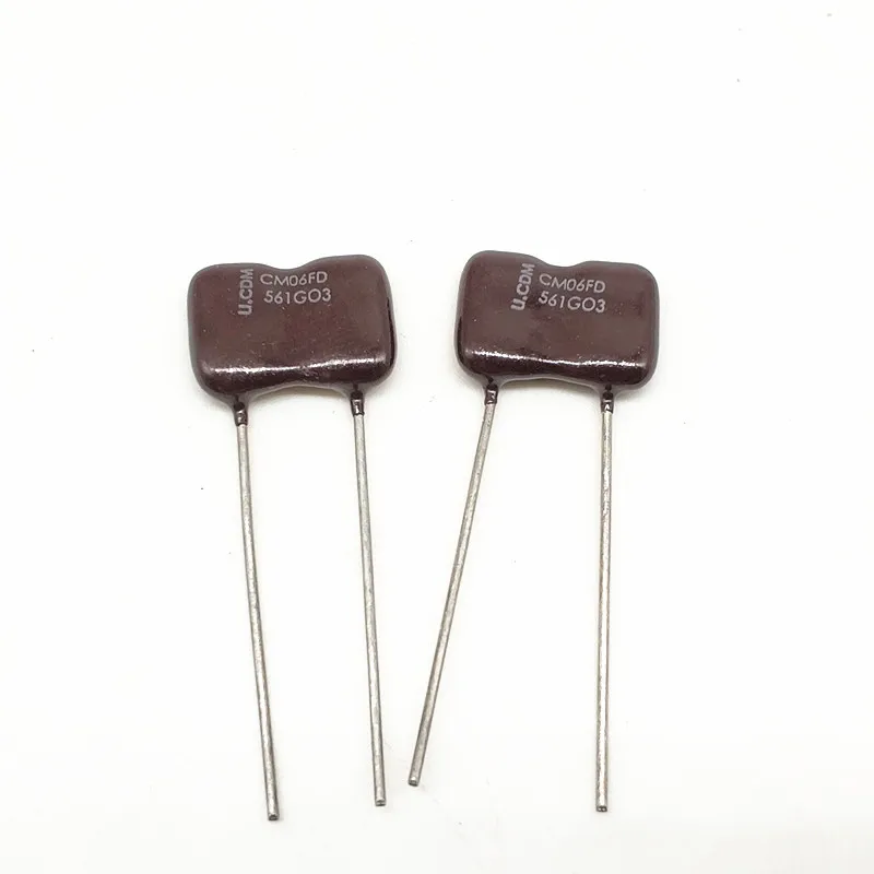 1 шт. CDM CM06FD561G03 500 V 560PF Серебряный Слюдяной конденсатор