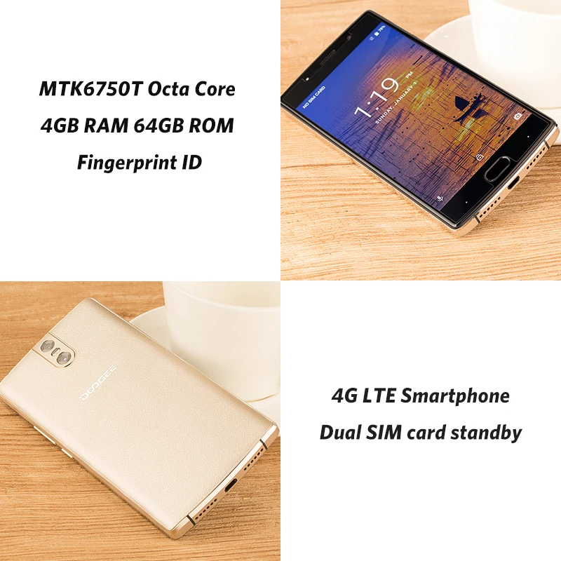 DOOGEE BL7000 5 &quotсмартфон FHD Android 7 0 mtk6750t восемь ядер 4 ГБ Оперативная память 64