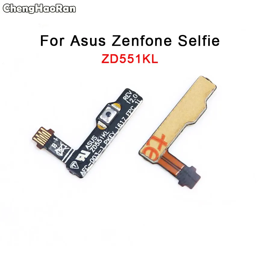 ChengHaoRan для ASUS Zenfone Selfie ZD551KL переключатель громкости ВКЛ./ВЫКЛ. Кнопка включения