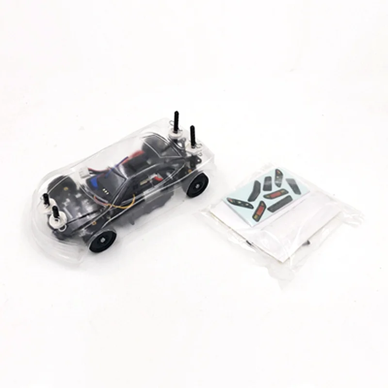 RC 1/28 scale mini-Q Q9 гоночный Дрифт на дороге автомобиль miniQ 2,4G ARR RTR карбоновое волокно шасси матовый бесщеточный 2 версии