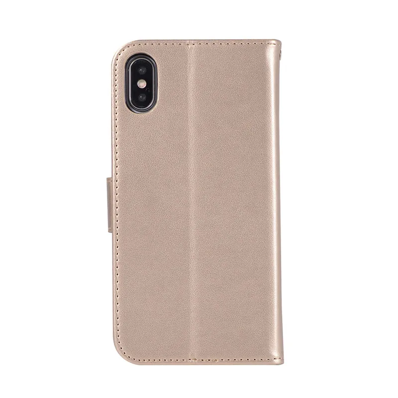 Для крышки iPhone 9 Plus Сова флип чехол кожаный бумажник для Apple плюс Fundas
