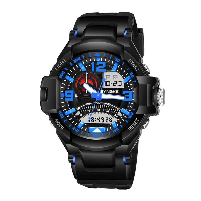 Мужские спортивные часы цифровые светодиодные армейские мужские Модные