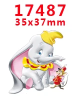 17487 30 шт. с героями мультфильмов плоское украшение из смолы PR 17367 - Цвет: 17487