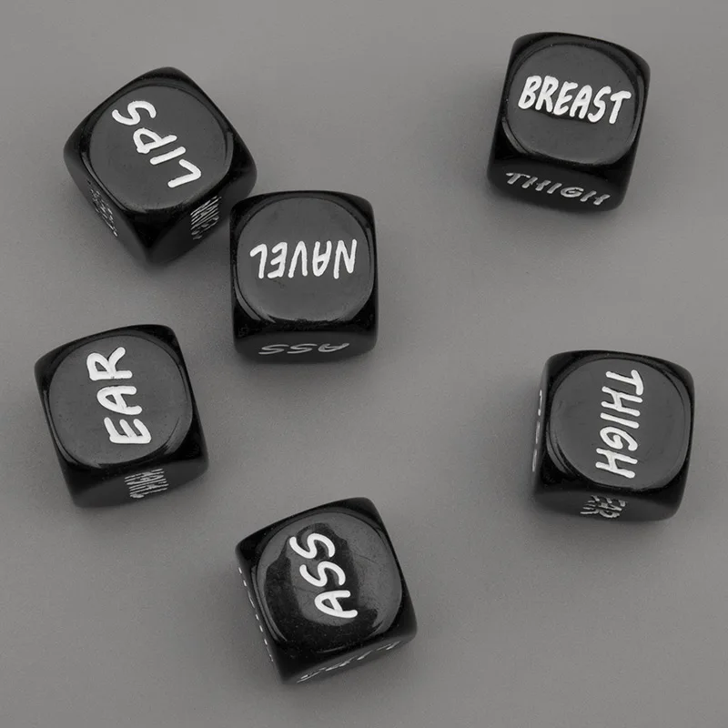 1 пара черно-белых костей для интима игра взрослых английские слова эротический