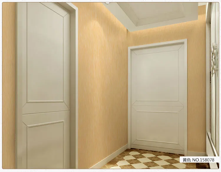 

Solid Color Wall Paper Roll Waterproof PVC Wallpaper Vinyl Plain Wallpaper for Walls Blue Green Wallpaper Background 10M*0.53M