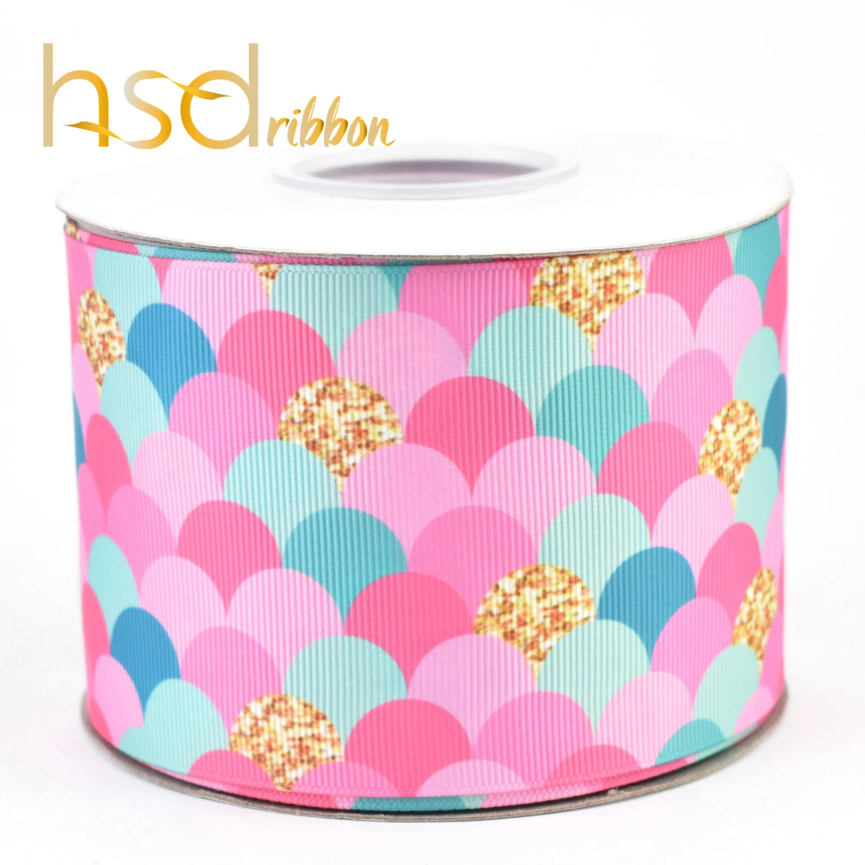HSDRibbon 22 мм 38 75 печать на заказ Grosgrain лента 50 ярдов/рулон|Ленты для шитья| |