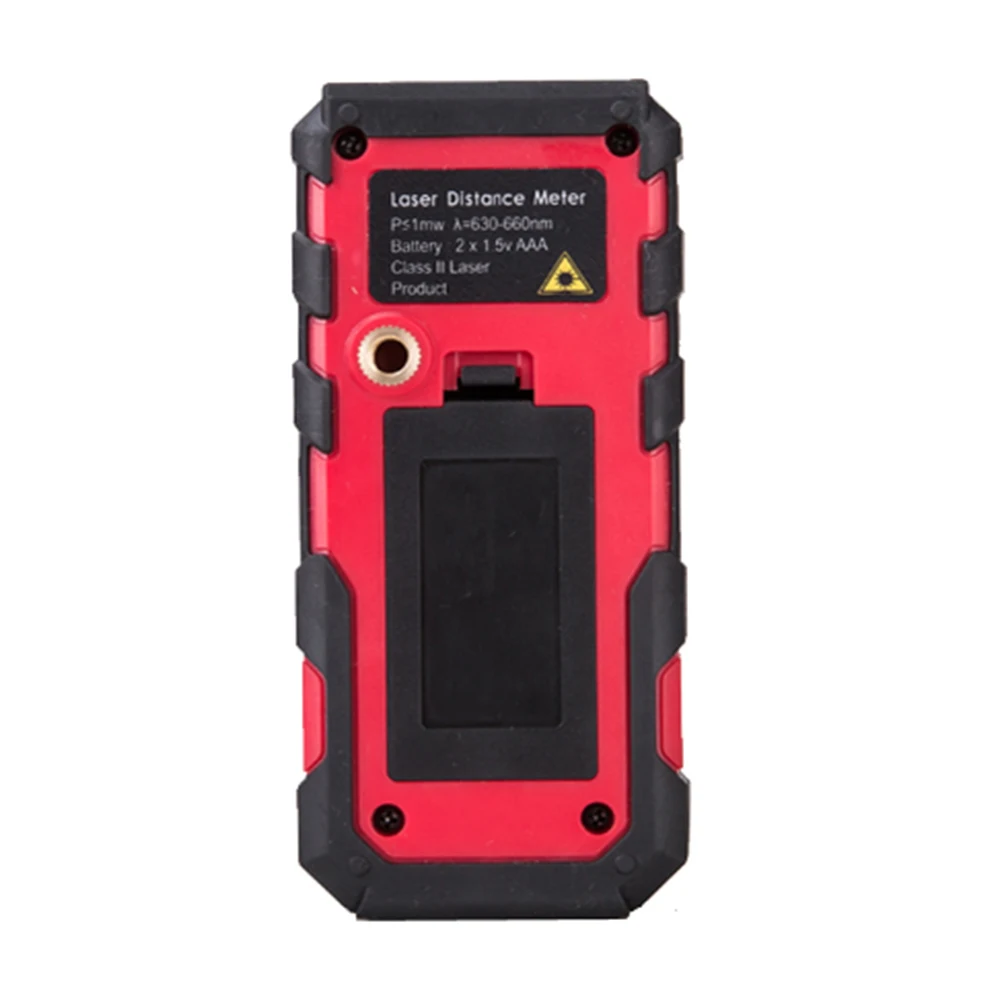 80 м/100 м красный + черный топ дизайн ручной дальномер лазерный цифровой Лазерная