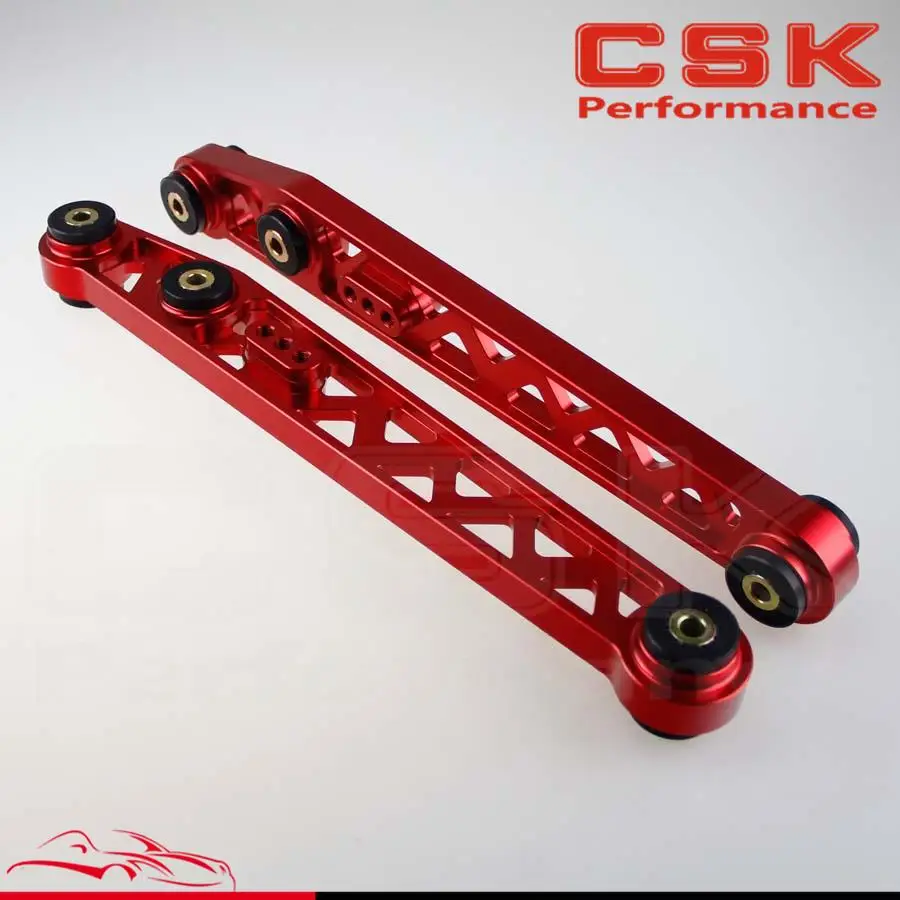 

1 пара задних нижних рычагов подвески для 96-00 Honda Civic EK EJ синий/черный/красный/фиолетовый/серебристый/золотой