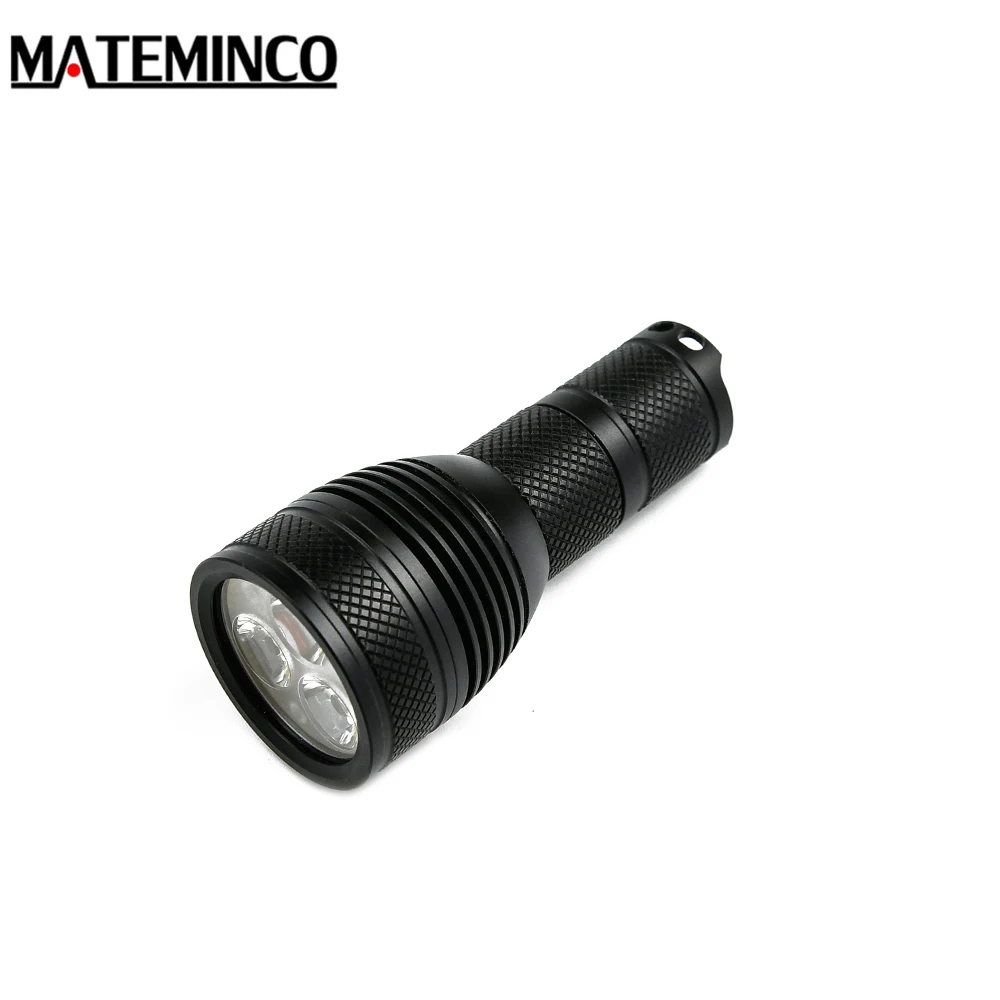 Тактический фонарик Mateminco X6S 3 * Cree Xpl Hi / Nichia 219C светодиоды макс. 3000 люмен расстояние