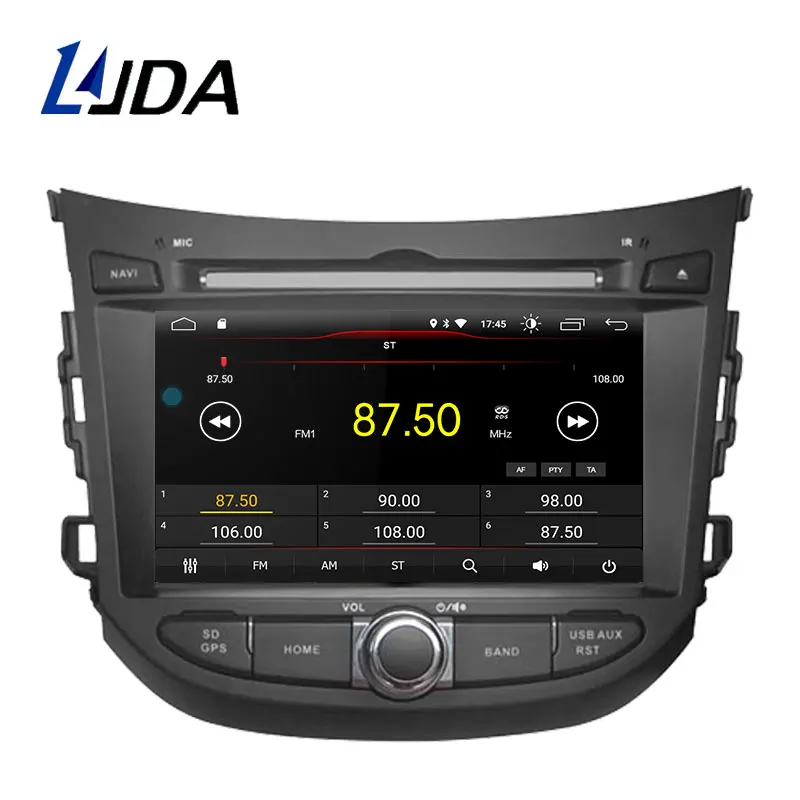 LJDA Android 10,0 автомобильный dvd-плеер для HYUNDAI HB20 2 Din Автомобильный Радио gps Навигация стерео Мультимедиа wifi автоаудио головное устройство 2+ 16