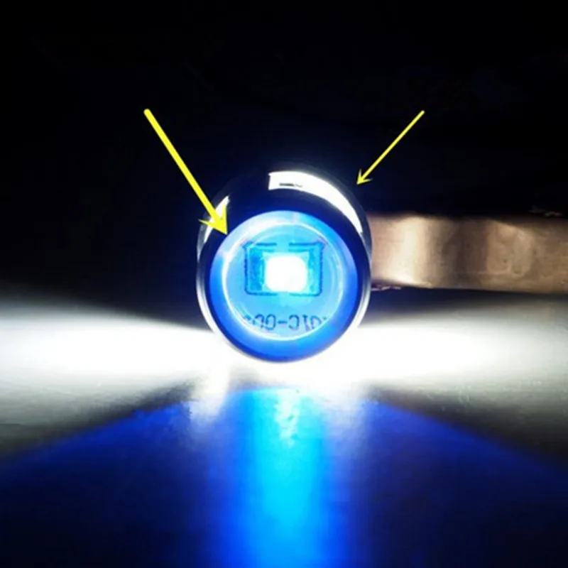 Dreauto передняя фара мотоцикла BA20D H6 18 w Led COB Hi/короче спереди и длиннее сзади) лампа