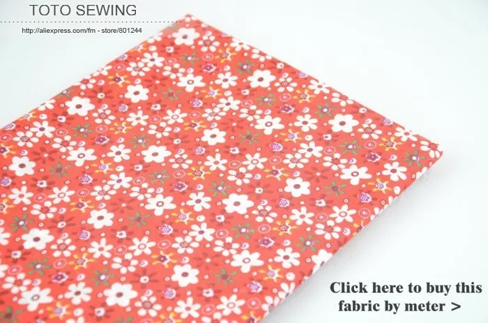 Booksew хлопчатобумажная ткань 50 см x 50 см 9 видов конструкций смешанный "Прекрасный Красный" толстый четверть набор Тильда Ткань Квилтинг, скрапбукинг лоскутное W3B5-2